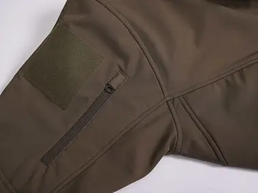 Waterproof windproof soft shell jacket